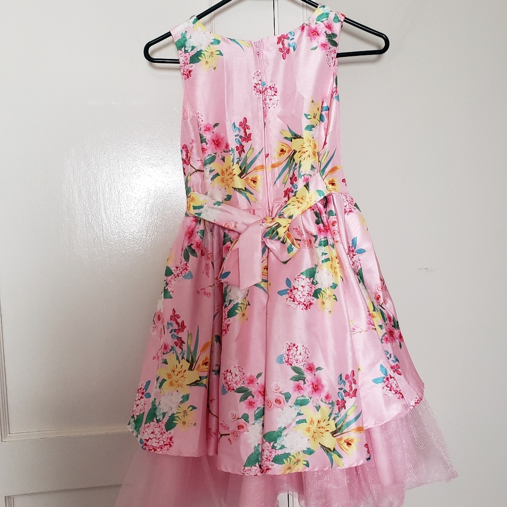 Wonder Nation Girls Floral Dress - Picture 4 of 7